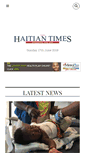 Mobile Screenshot of haitiantimes.com